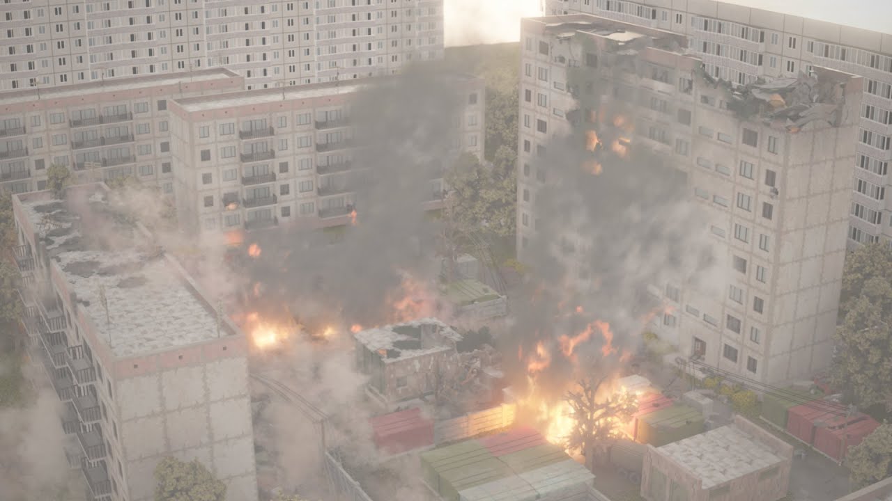 Teardown Airstrike on Abandoned City! (zero lag)