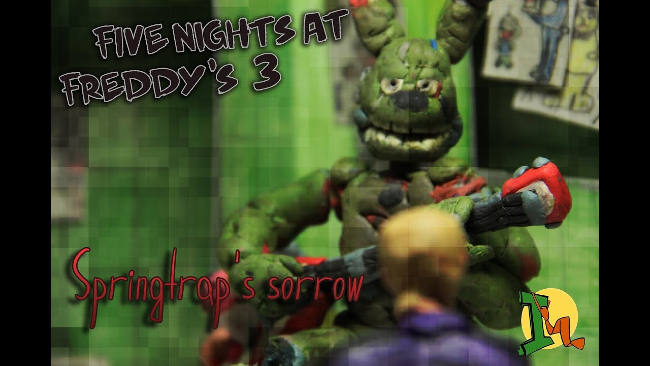 Springtrap's sorrow animation|| FNAF song by Zalzar (Rus sub)