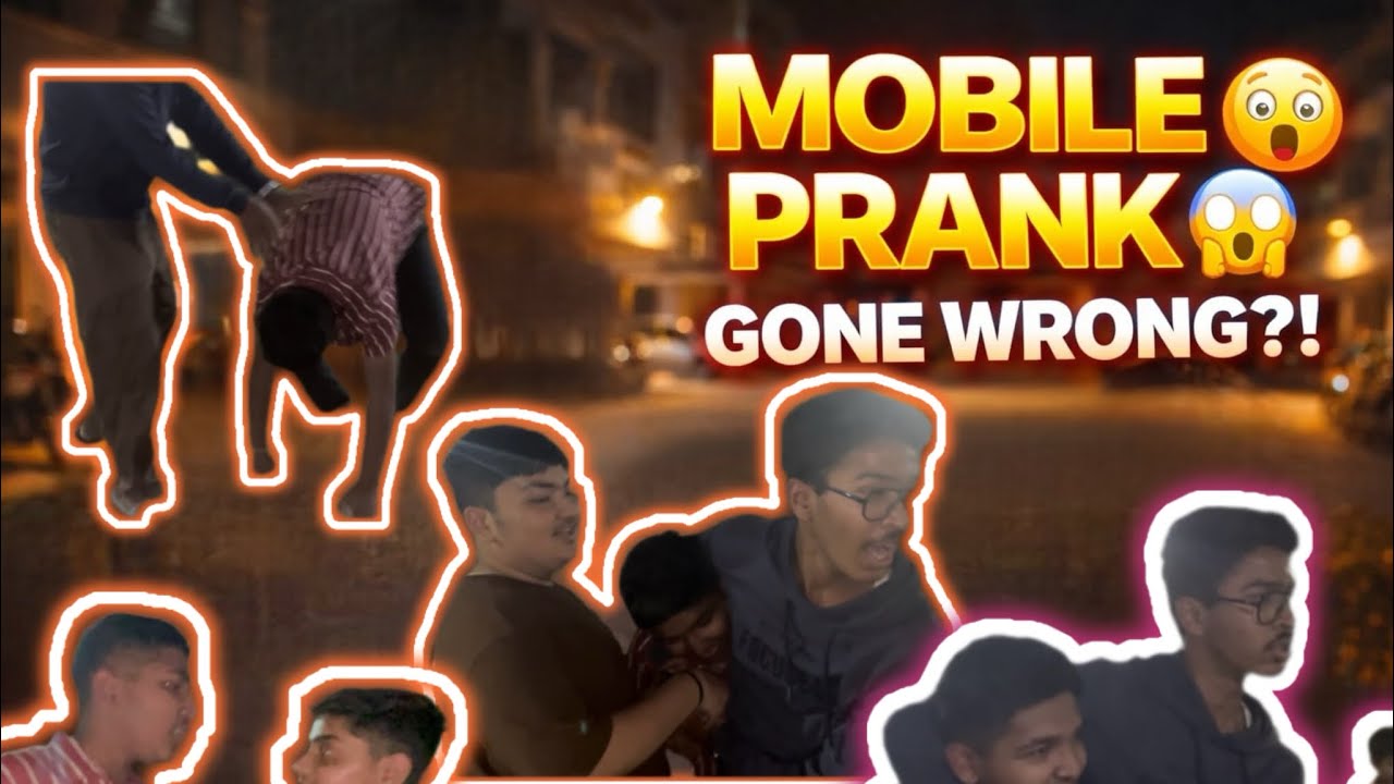 MOBILE PRANK GONE WRONG 😱 | He Almost Cried!