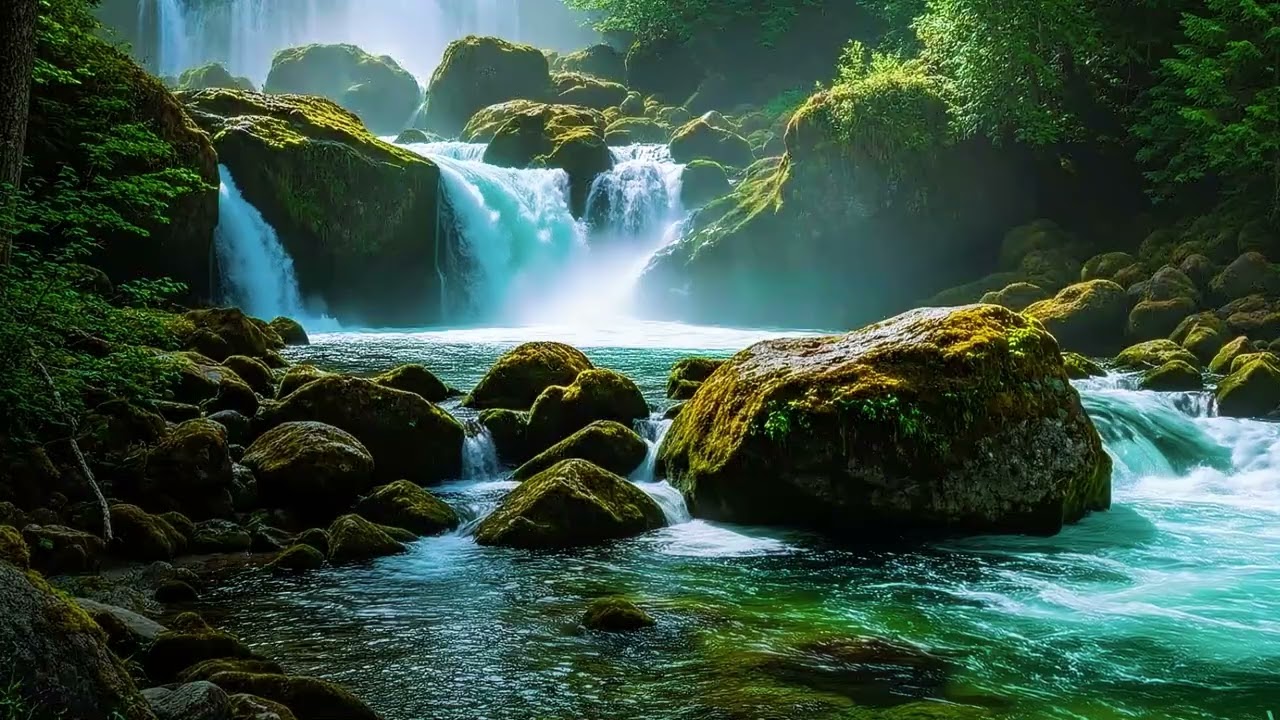 Peaceful River Sounds for Sleeping 🌊 Relaxing Water White Noise