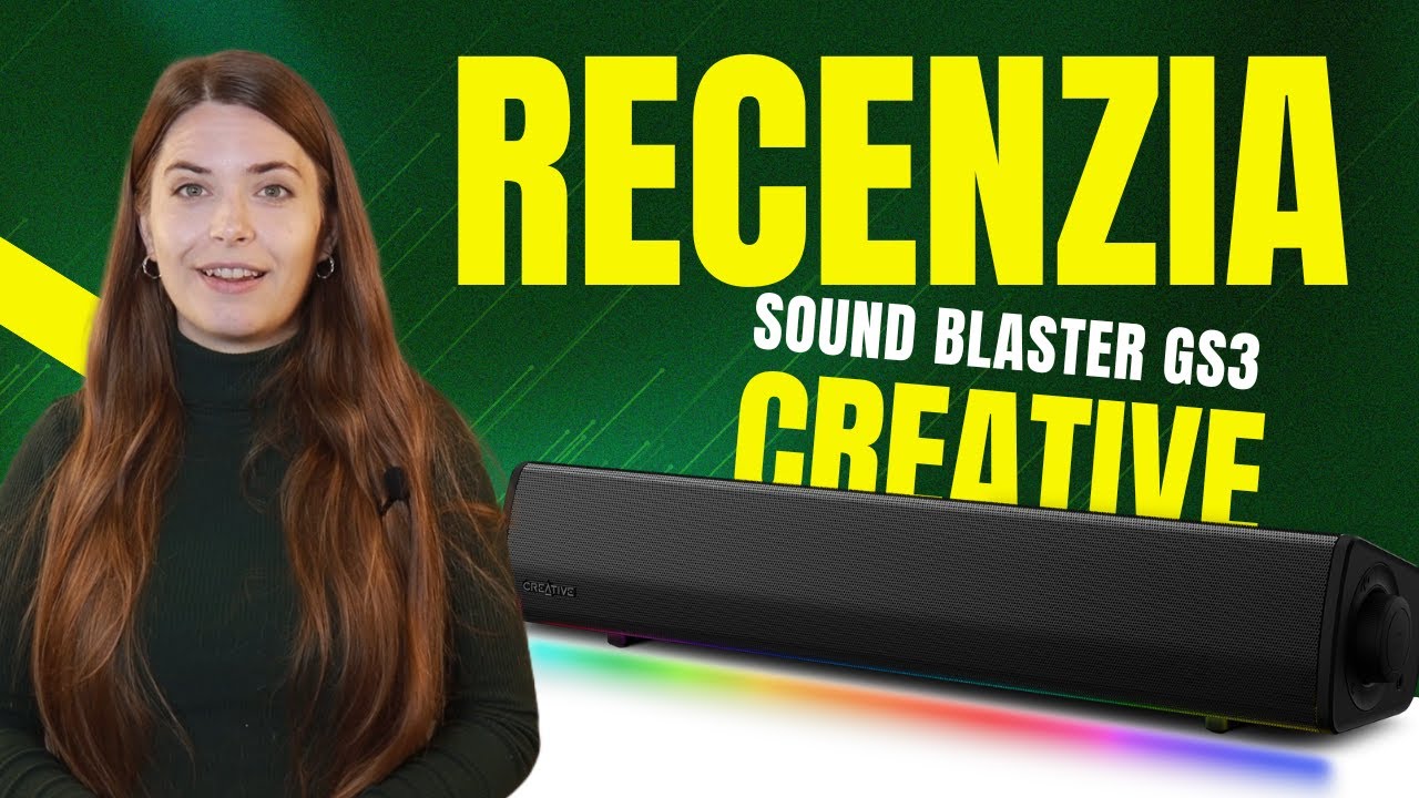 Herný reproduktor Sound Blaster GS3 od Creative TEST a RECENZIA