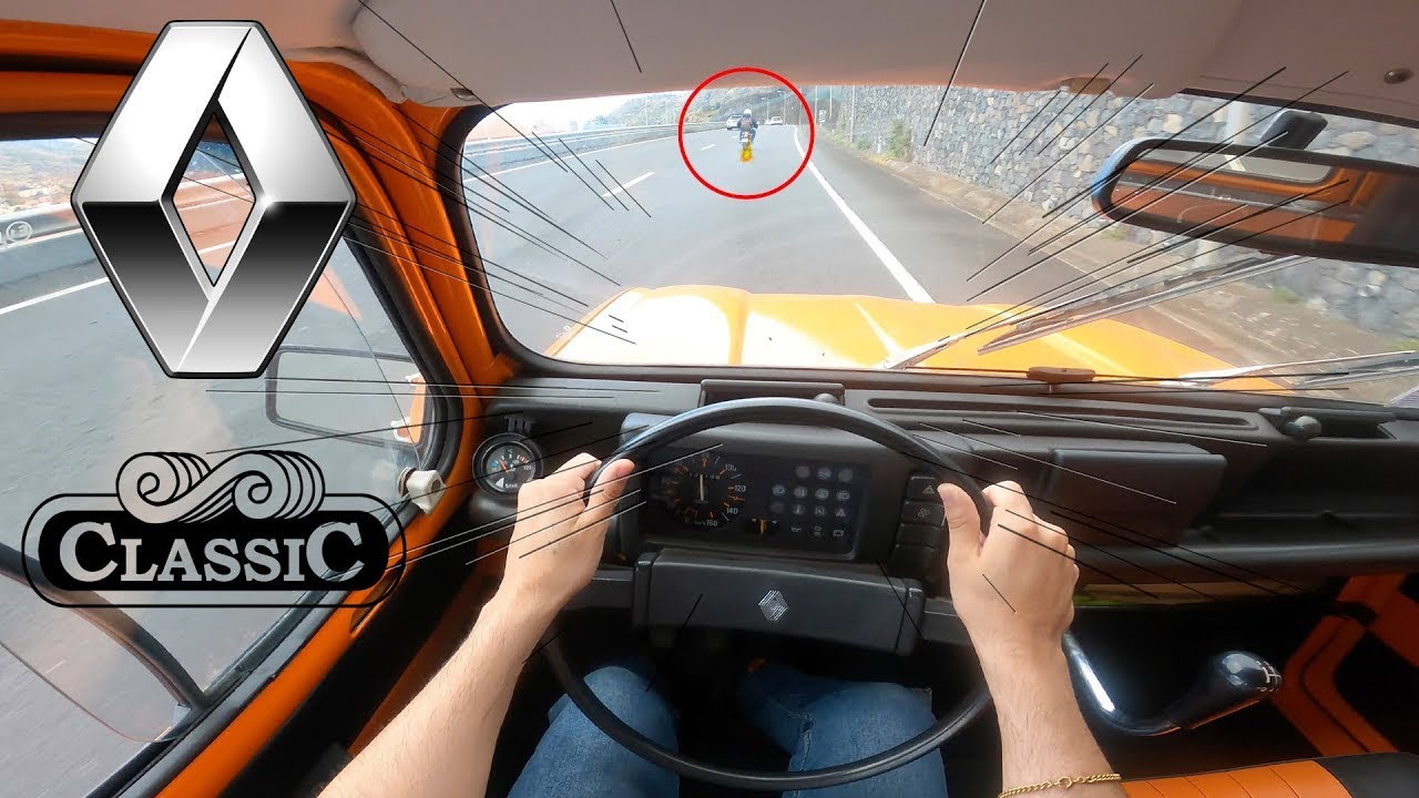 1986 Renault 4 Gtl 1 1 CC Classic SPEED DRIVE ON MADEIRA ISLAND PORTUGAL