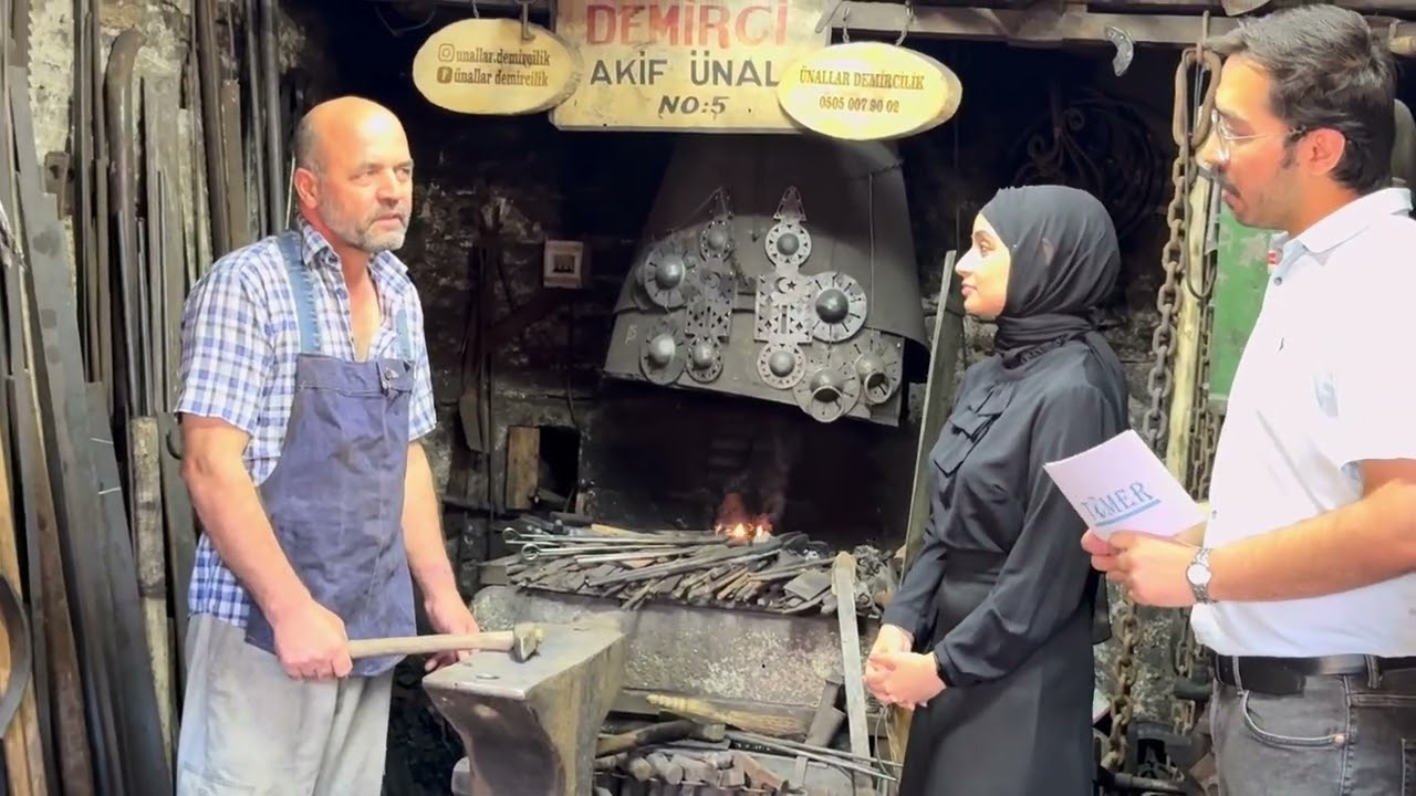 TÖMER öğrencilerimiz Safranbolu Zanaatkârlarını tanıdı ve tanıttı…Bölüm 5 - Demircilik Zanaatı