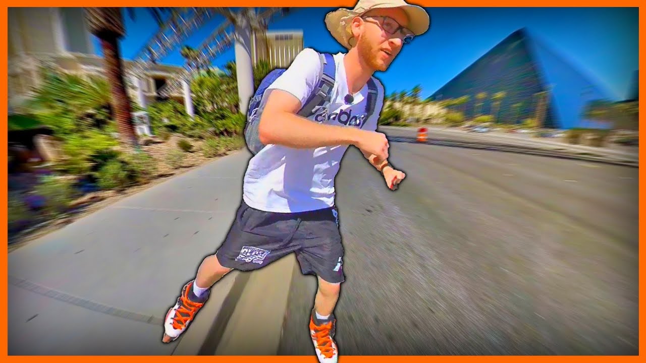 Исследование Лас-Вегас-Стрип (катание на роликовых коньках), часть 1