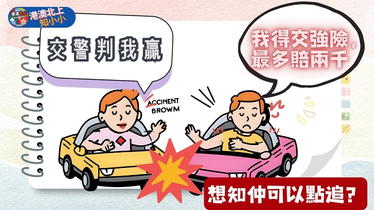 【中國法律EP2】大陸被車撞，對方最多賠二千？
