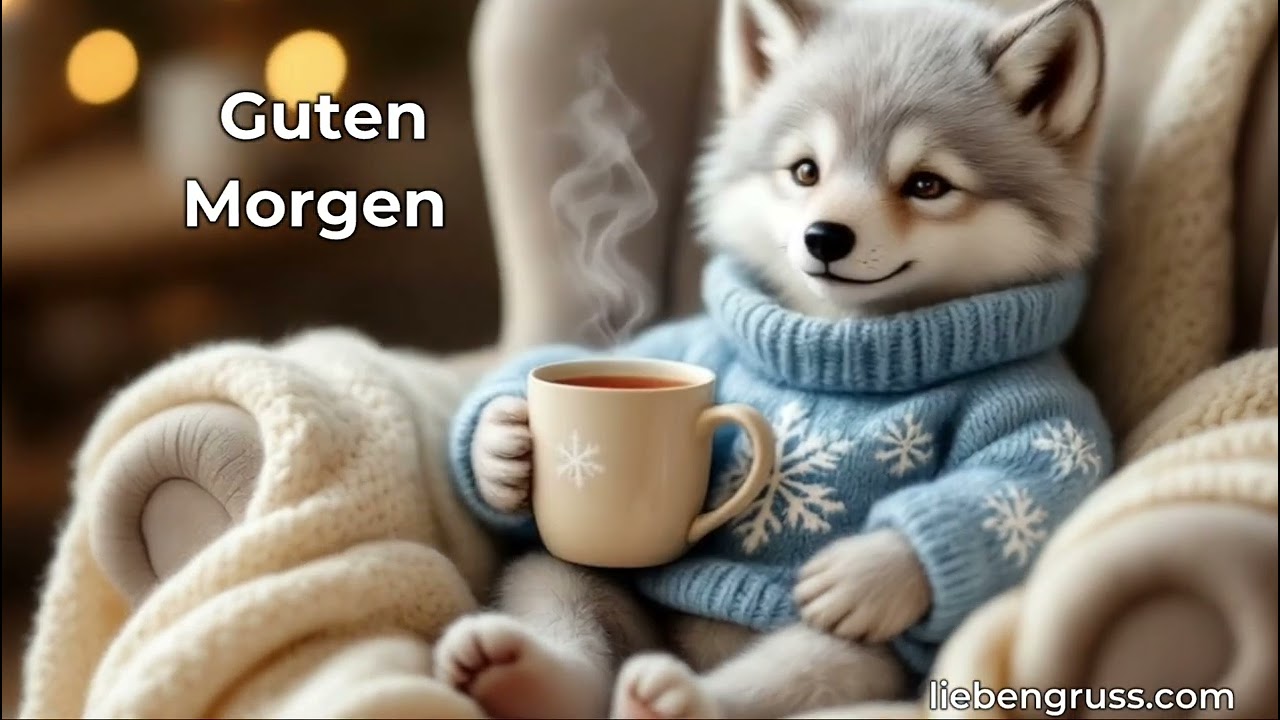 Guten Morgen ☕ Erst einmal einen Kaffee zum wach werden