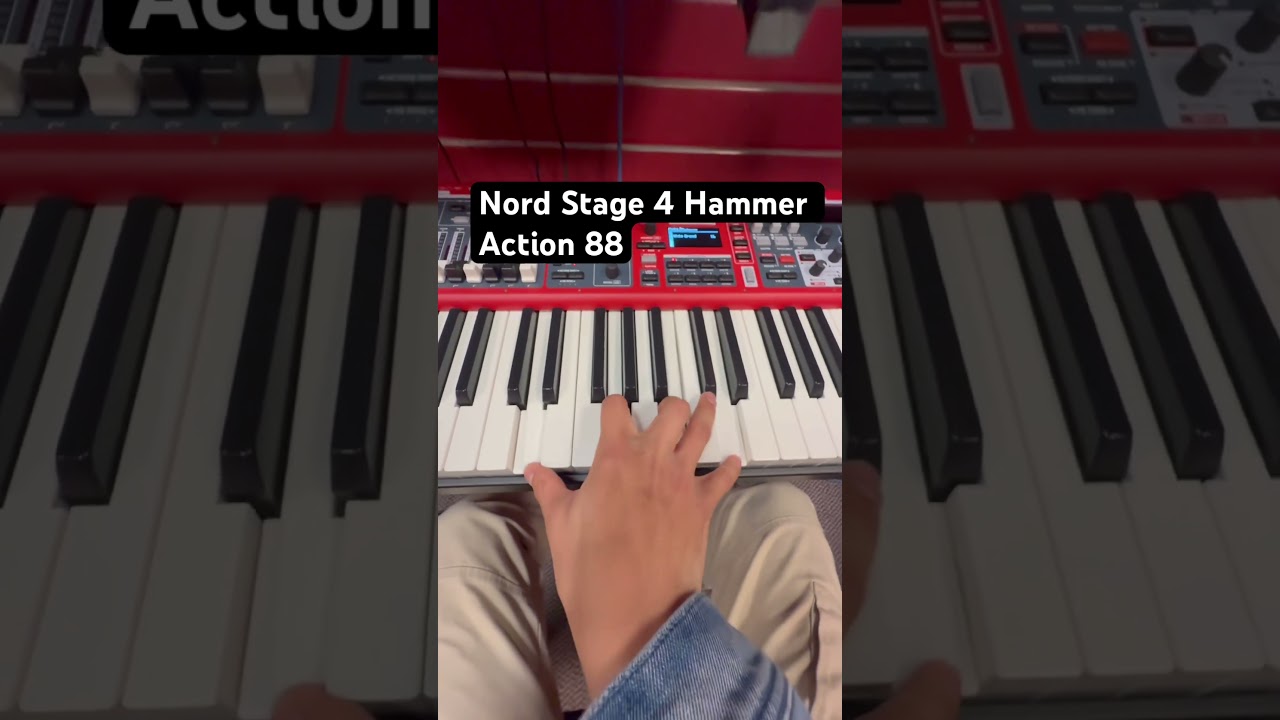 Nord Stage 4 Hammer Action White Grand🎹