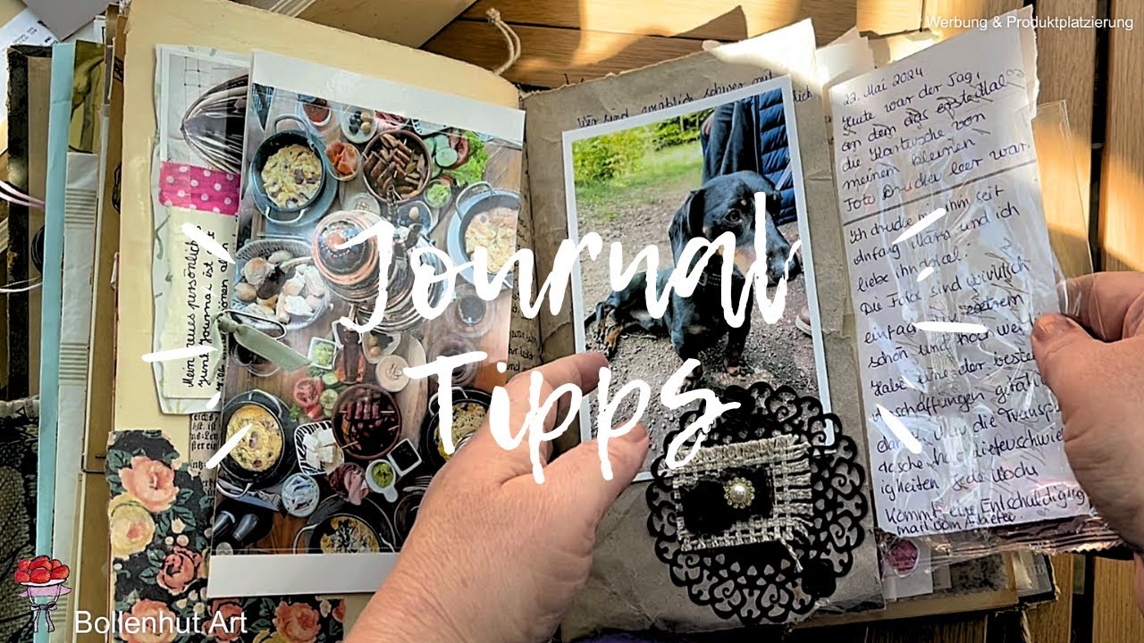 Journal Tipps | Wie du dein Junk Journal füllen kannst | Bollenhut Art ❤️
