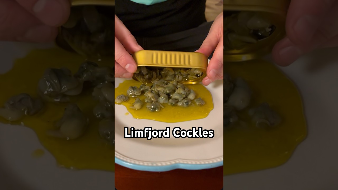Fangst Limfjord Cockles. Best tinned cockles I&rsquo;ve tried yet! #tinnedfish