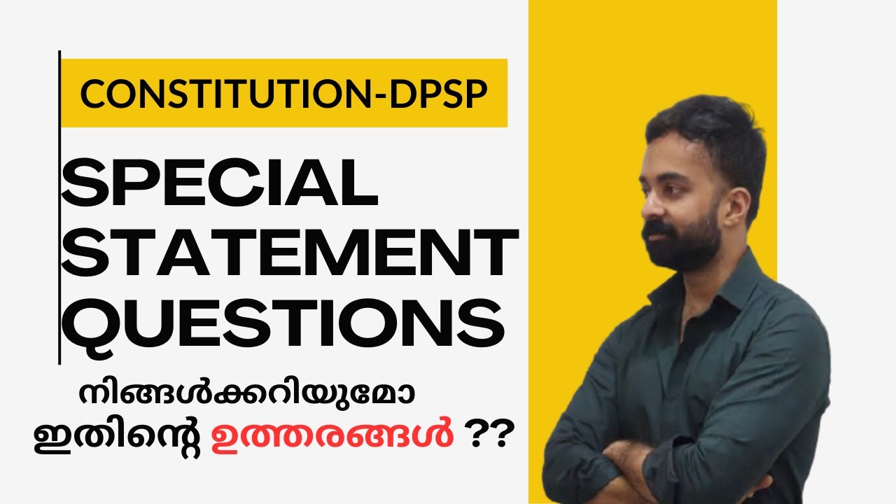 PSC Constitution Statement Questions | Degree Level Prelims 2026