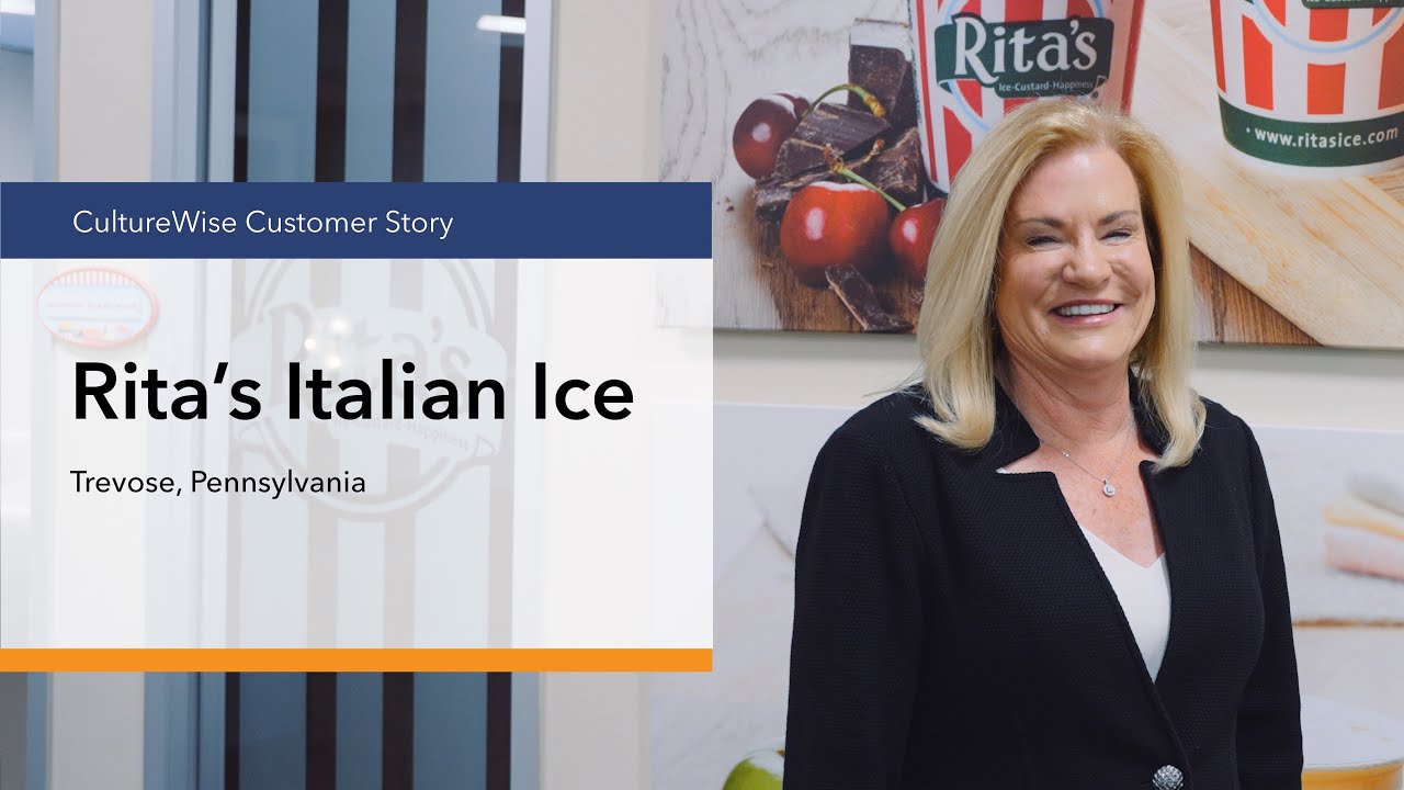 CultureWise Customer Story - Rita's Italian Ice