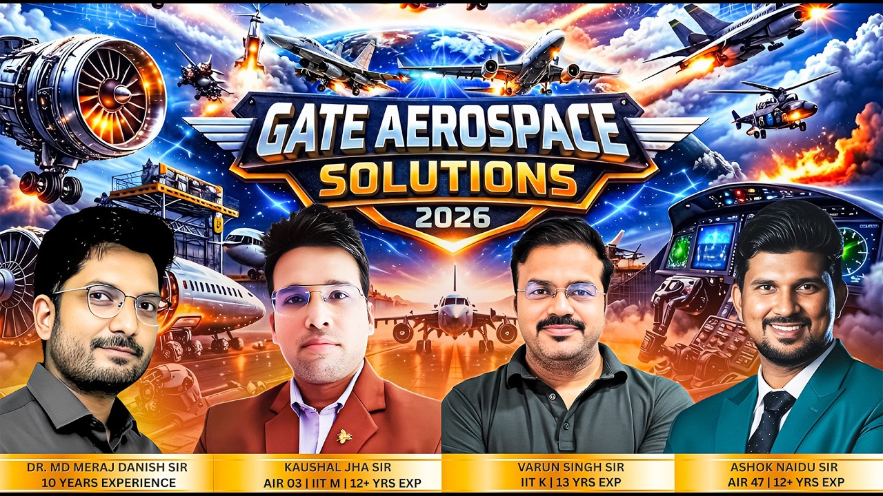 GATE Aerospace 2026 Detailed Solutions | Memory Based | GATE AE 2026 | GATE Aerospace Academy