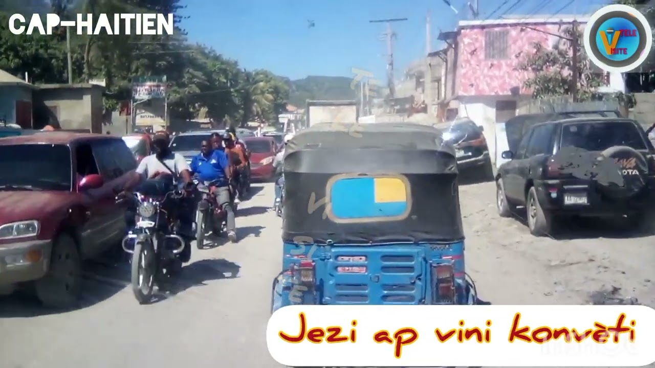 Cap-Haitien #Butte #Charrier #vertiere #Haut #du #Cap jusqu'au centre ville Lettre L