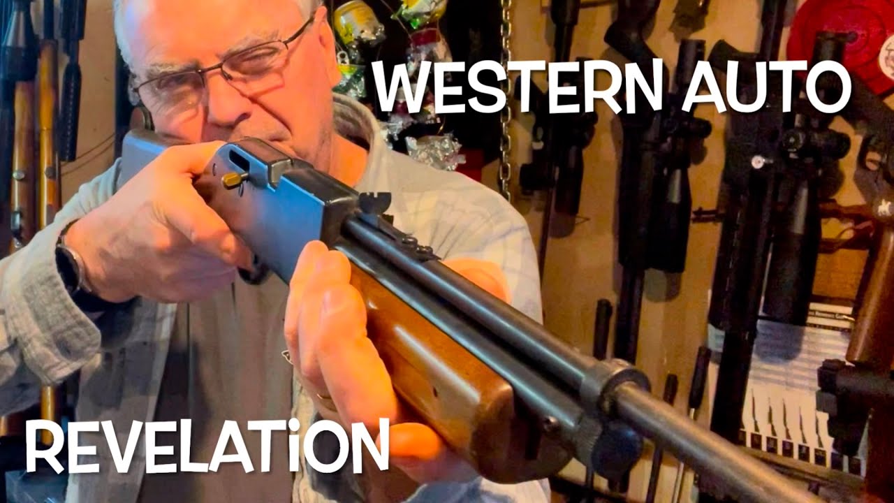 1970 Western Auto Revelation BB/pellet gun (Crosman 760) testing and plinking