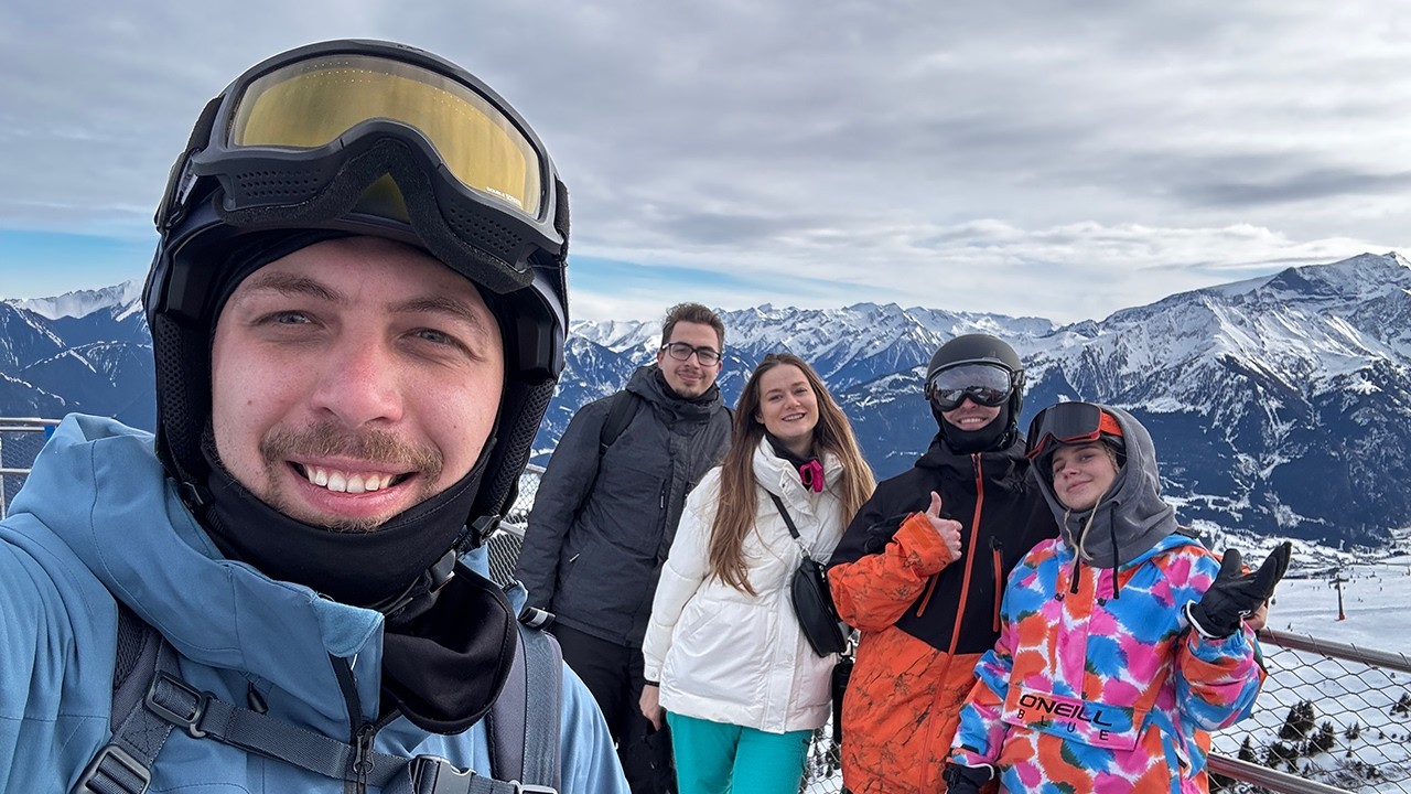 🏔️ Ski Adventure in Kaprun & Zell am See | Amazing Mountain Views 🎿