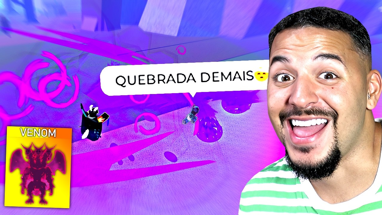 Usei Combos de VENOM *Antes de vir o Rework* no Blox fruits 🔥🤯