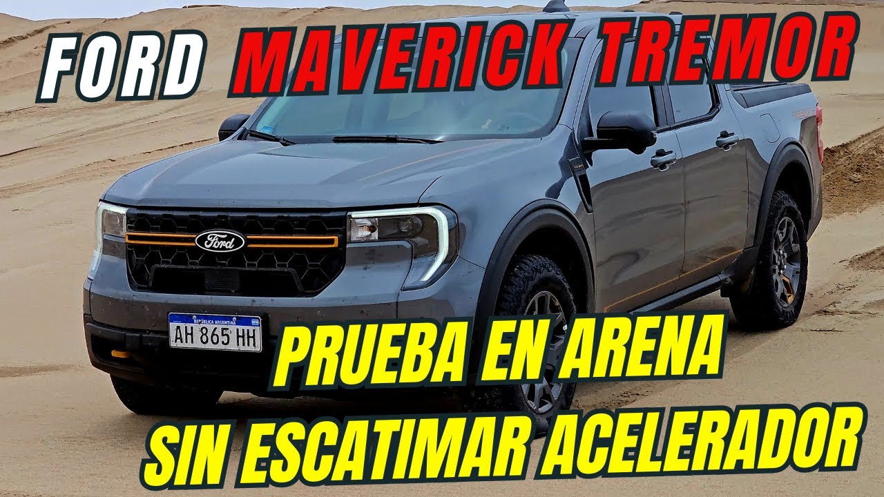 Ford Maverick Tremor en arena: ¿Hasta donde llega realmente? Prueba real Pepe Louzao #4x4