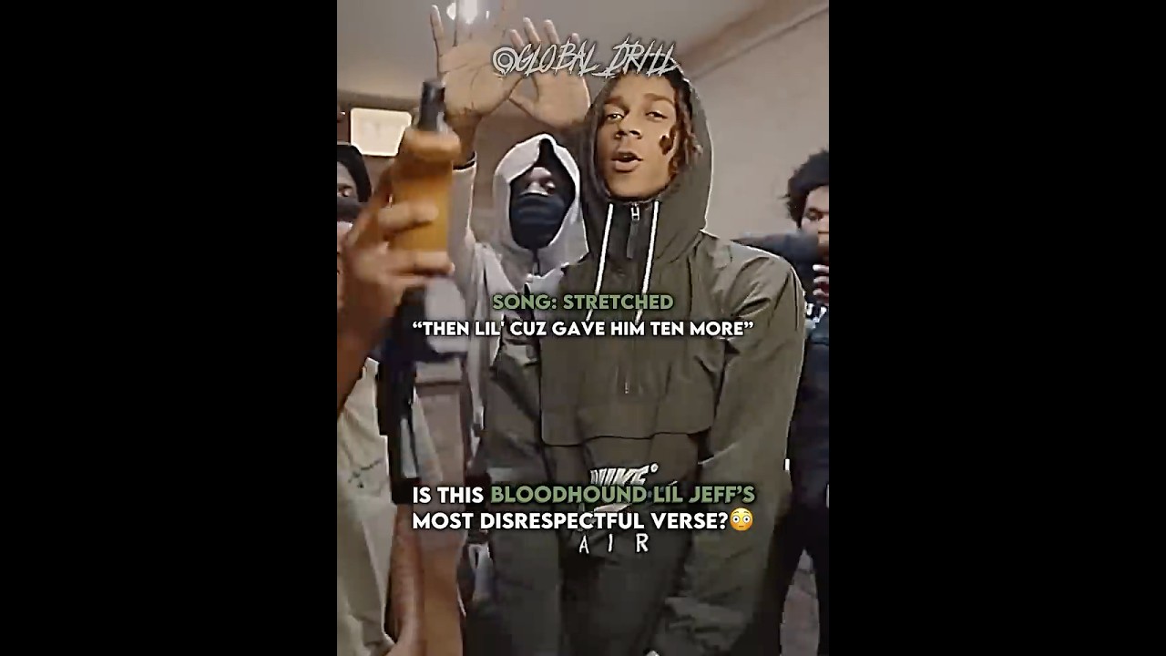 Is This Bloodhound Lil Jeff&rsquo;s Most Disrespectful Verse?😳(Stretched) #bloodhound #chicago #drill