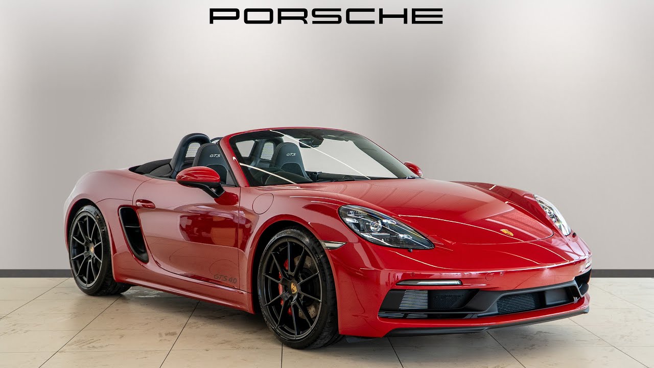 2025 Porsche 718 Boxster GTS 4.0