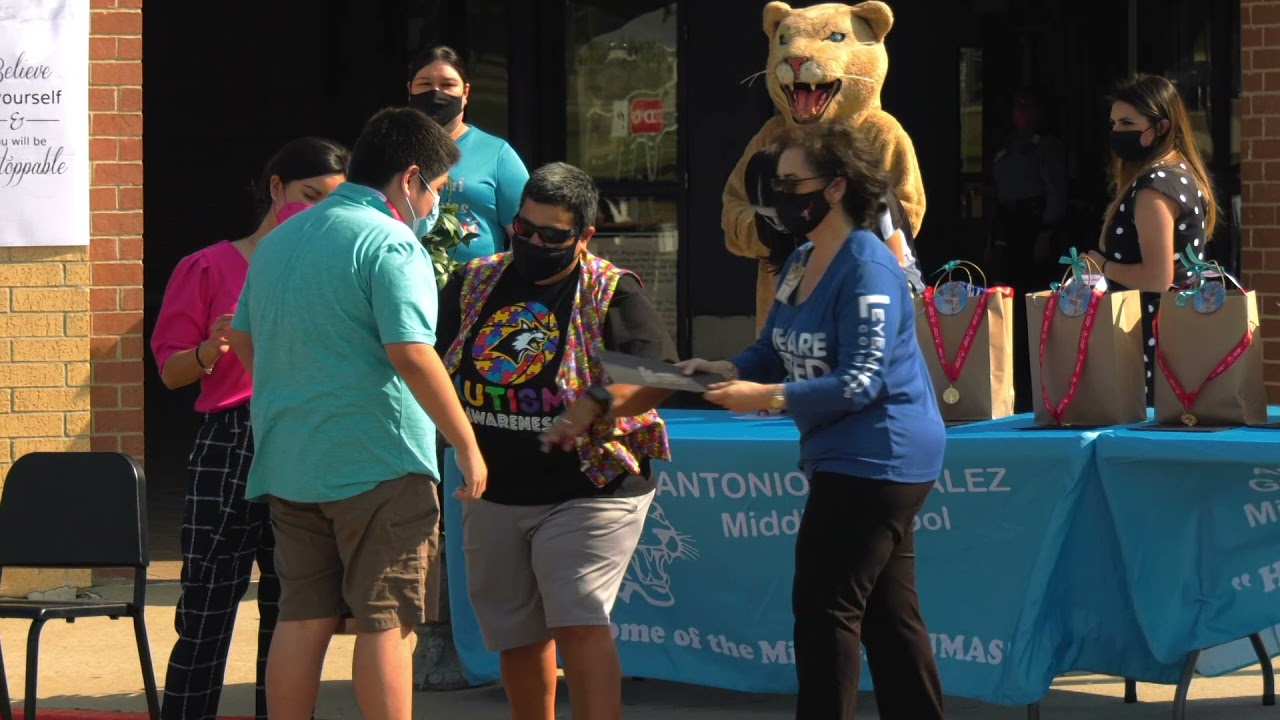 Antonio Gonzalez MS Special Olympics Ceremony - April 9, 2021