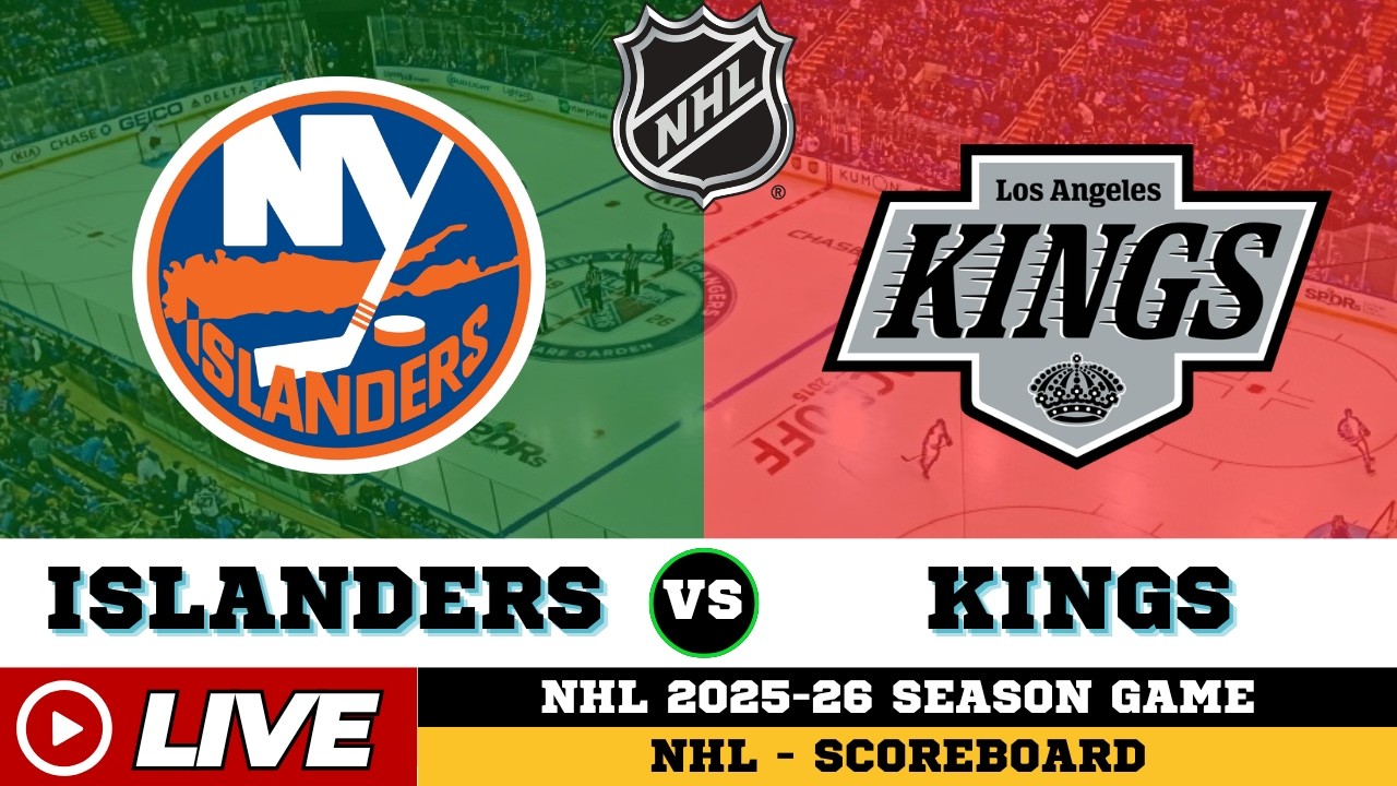 🔴LIVE : New York Islanders Vs Los Angeles Kings | NHL 2026 | NHL Live SCOREBOARD