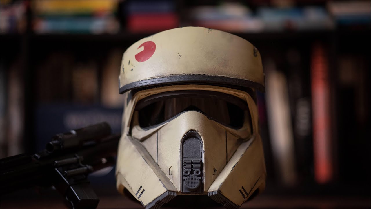 Star Wars ￼Shore Trooper helmet, black series unboxing