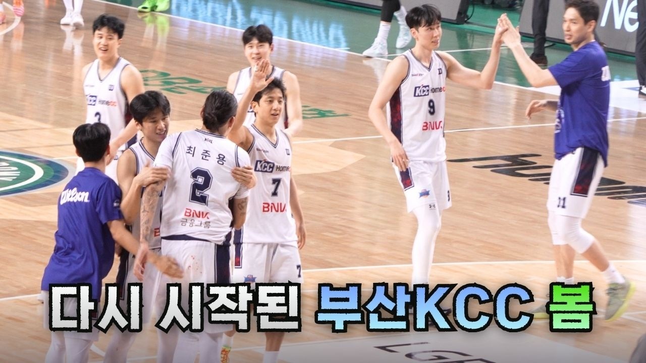 부산KCC 다시 0%로 시작하는 봄 농구 첫 승리 | 6강 플레이오프 | 허웅 허훈 최준용 송교창 숀롱 _ KBL 4K 직캠