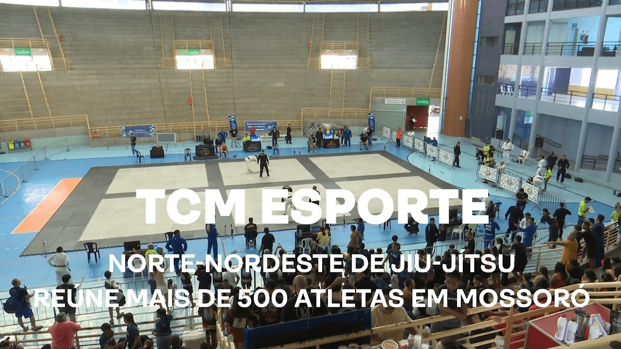 TCM Notícia Esportes - Norte Nordeste de Jiu-jítsu reúne mais de 500 atletas em Mossoró
