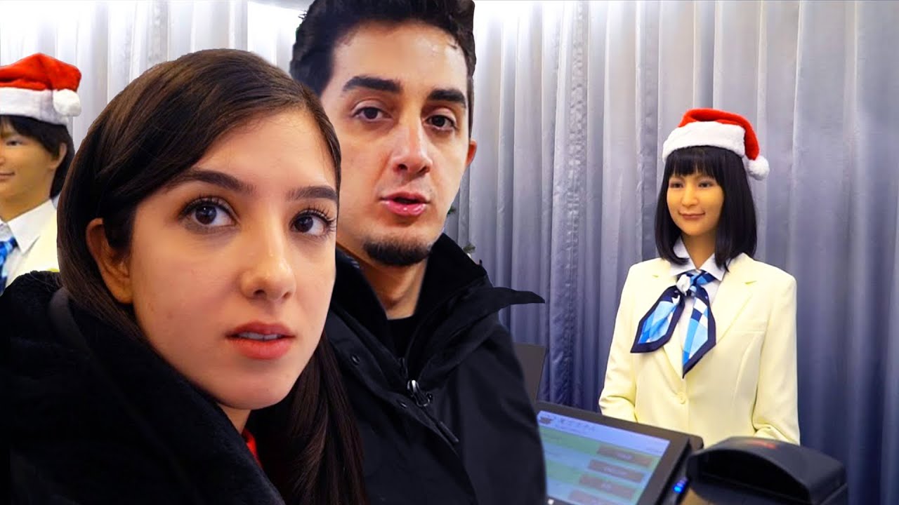 1 Nacht im Ersten Roboterhotel der Welt 🇯🇵 (Seltsamstes Hotel in Japan)