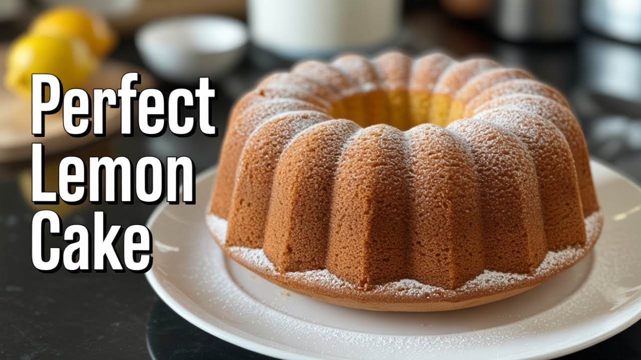 How To Make A Lemon Bundt Cake With Glaze