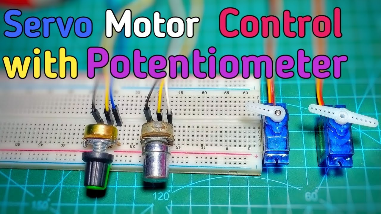 How to control Servo motor with potentiometer