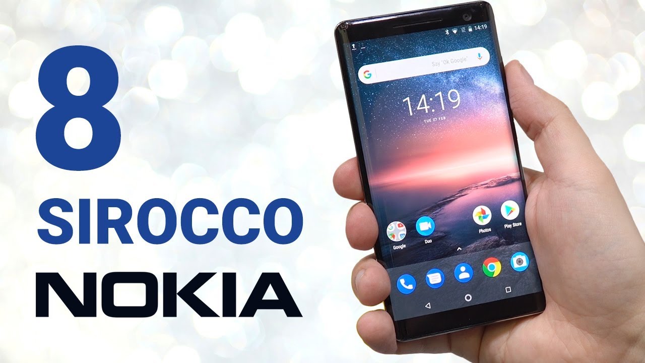 Обзор Nokia 8 Sirocco: смартфон с ЧУДОВИЩНОЙ эргономикой