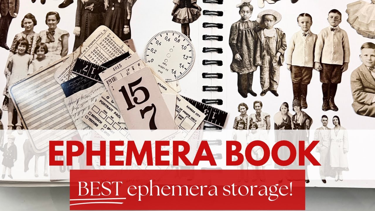 🤩 GAME CHANGER!! Ephemera Book - Long Awaited FULL TUTORIAL!