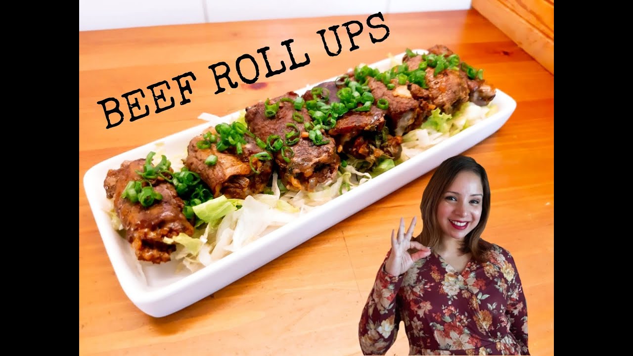 BEEF ROLL UPS |STUFFED BEEF ROLL| STUFFED FLANK STEAK ROLLS| BEEF RECIPES
