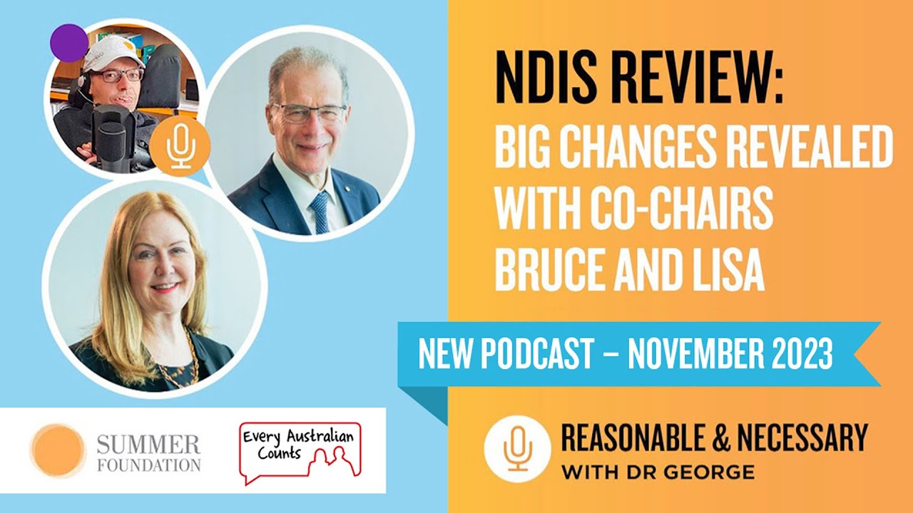 NDIS Review: Big Changes Revealed with Co-Chairs Bruce and Lisa