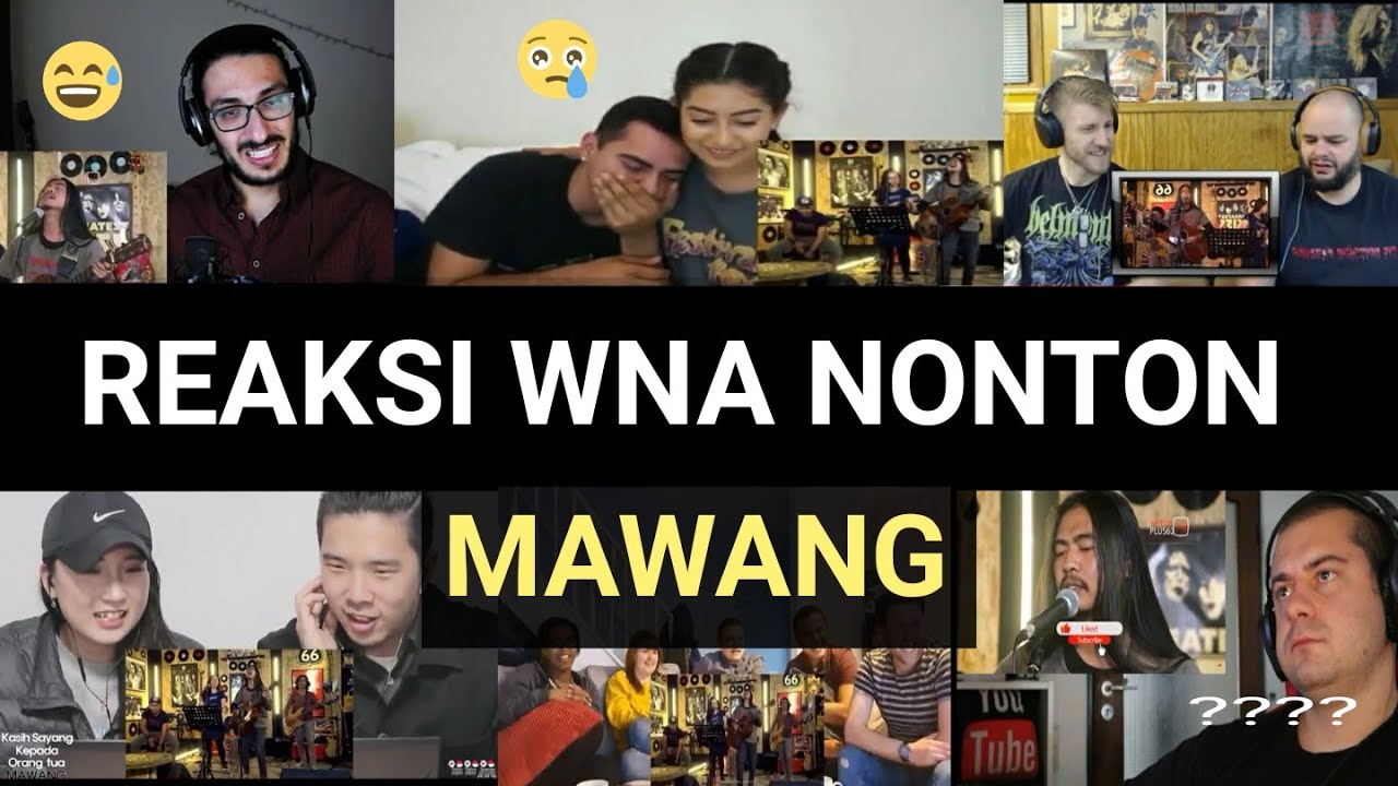 REACTION  KOCAK ORANG LUAR NONTON MAWANG