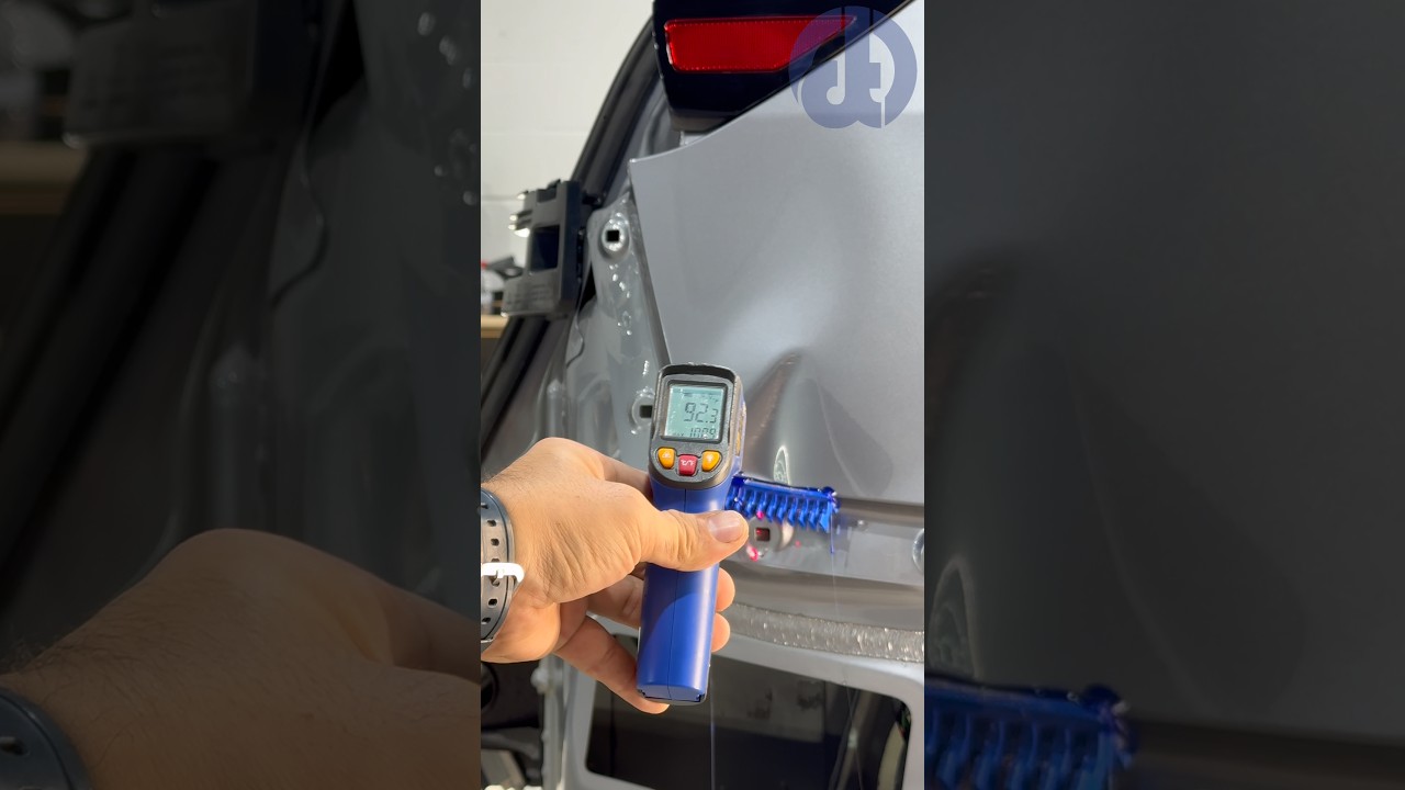 Another Tesla SAVED from the Bodyshop | Dent Removal | Paintless #dentrepair #tesla #modely #cardent