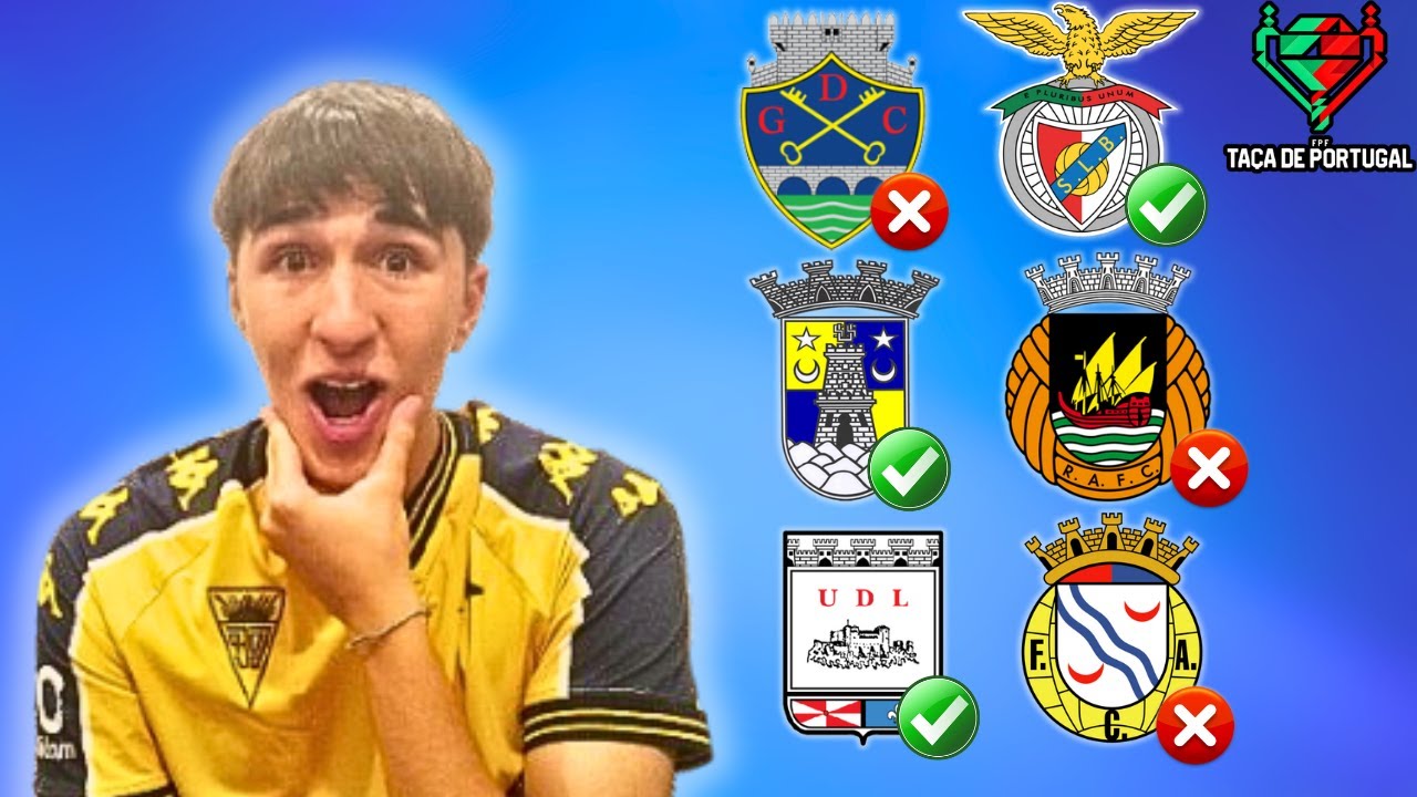 A MINHA PREVISÃO DA 3ª ELIMINATÓRIA DA TAÇA DE PORTUGAL GENERALI TRANQUILIDADE 2025/2026
