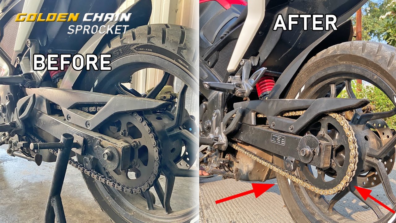 ROLON Golden Chain Sprocket | RS 200 | Noise Problem Solved!!