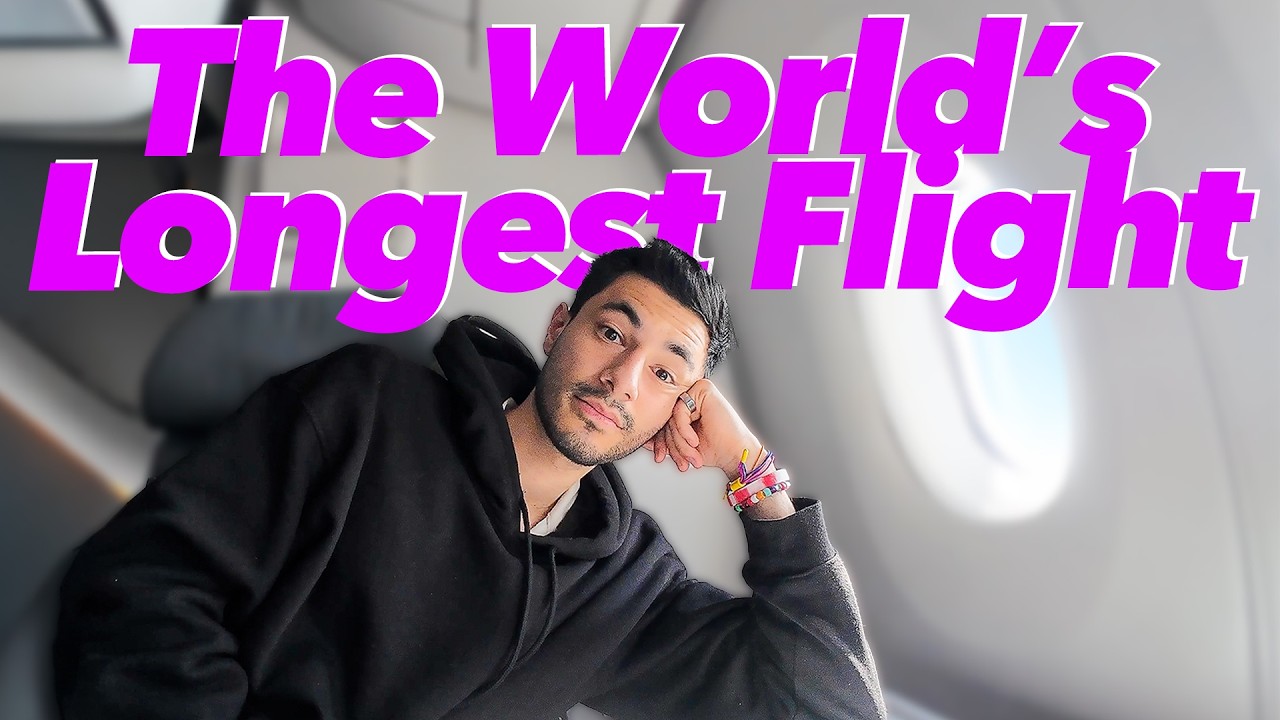 18hr 40min: Surviving (or thriving?) on the world's longest flight!