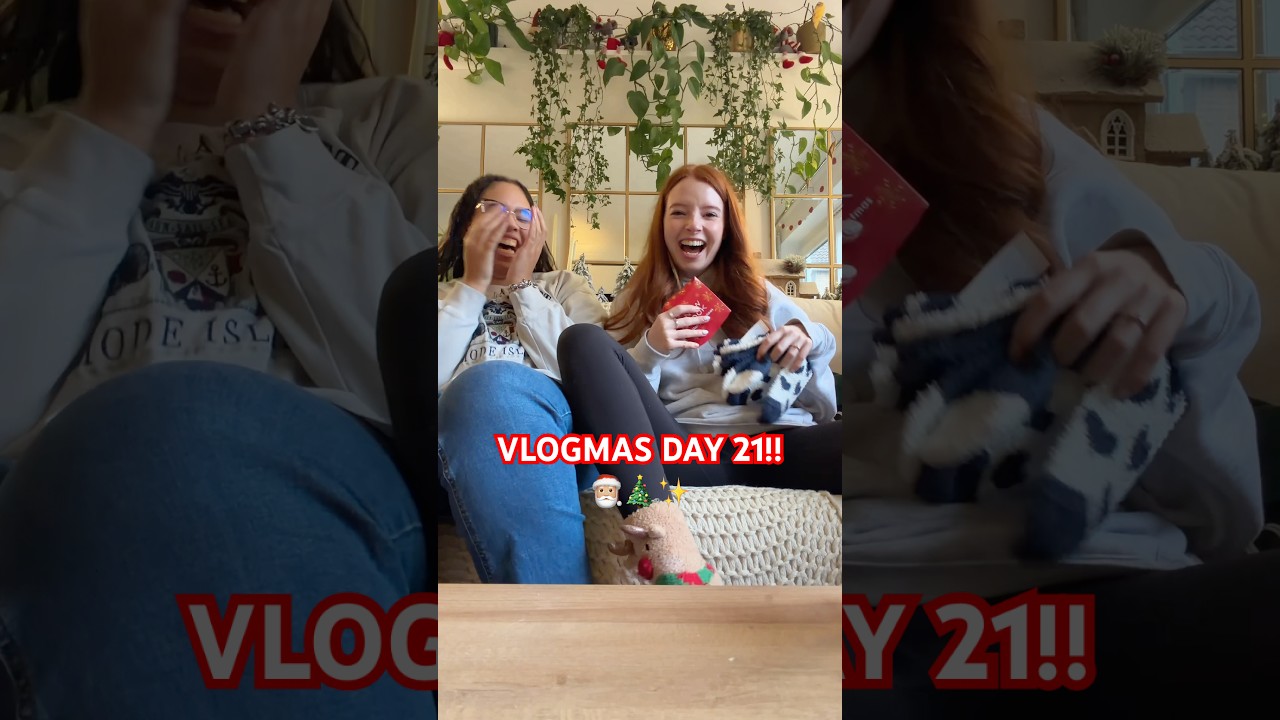 ДЕНЬ ВЛОГА 21🎄Праздничный сбор✨