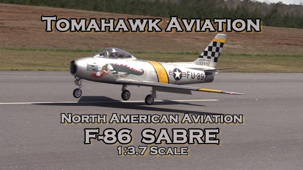 Mike Pascoe - Tomahawk Aviation  F-86 Sabre Turbojet Scale Jet Maiden - 3-22-2025