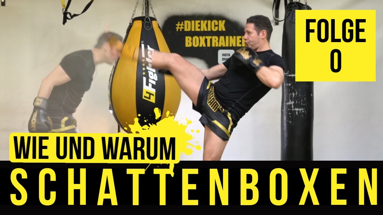 Wie und warum sollte man Schattenboxen trainieren. Kickboxen vom Anfänger bis zum Profi // Folge 0