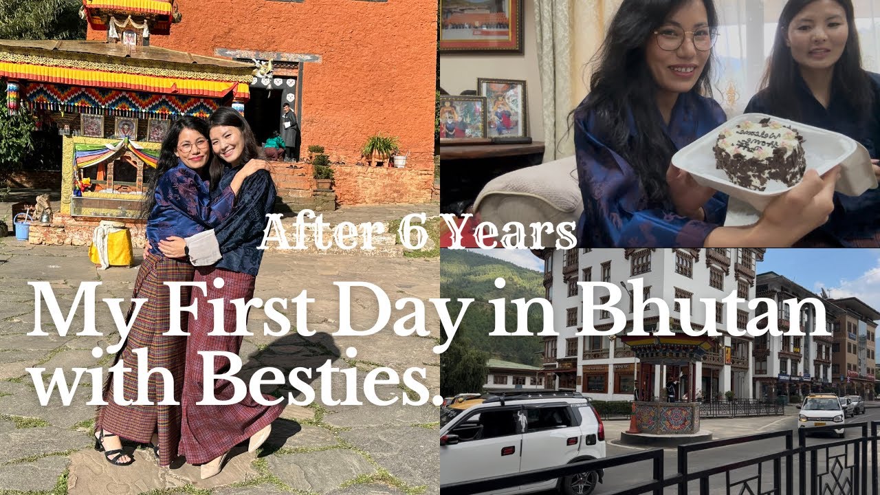 After 6 Years, First day in Bhutan with my Besties.#travel #memories #best #love #girl #enjoy