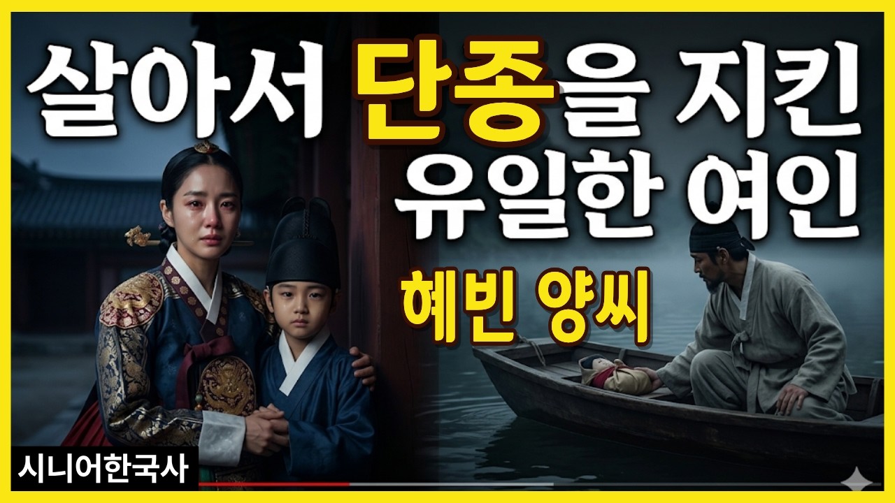 [실록추적] 세종의 유언, 세조의 시대를 건너 257년 만에 돌아온 이름 – 혜빈 양씨 | 시니어한국사 | 역사다큐 #단종 #계유정난 #왕사남