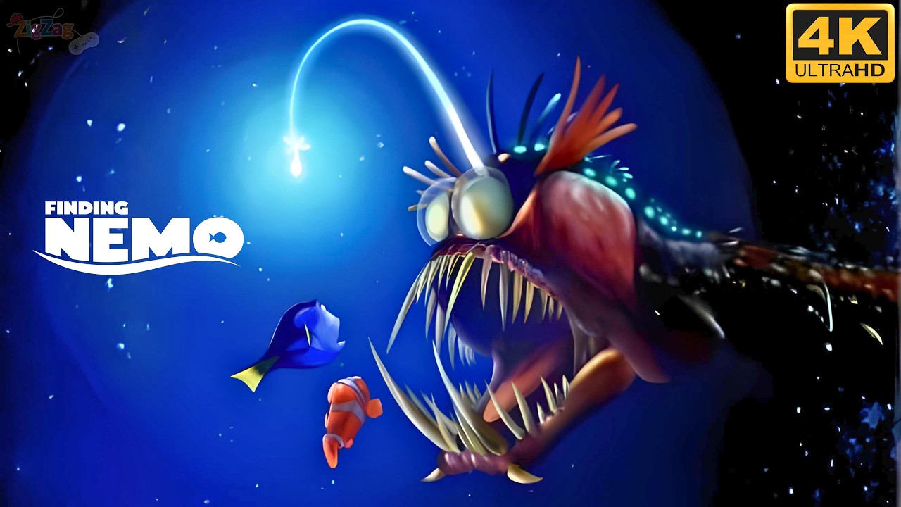Finding Nemo #7 | Fugindo do Peixe Pescador | PS2 4K @ZigZagGamerPT