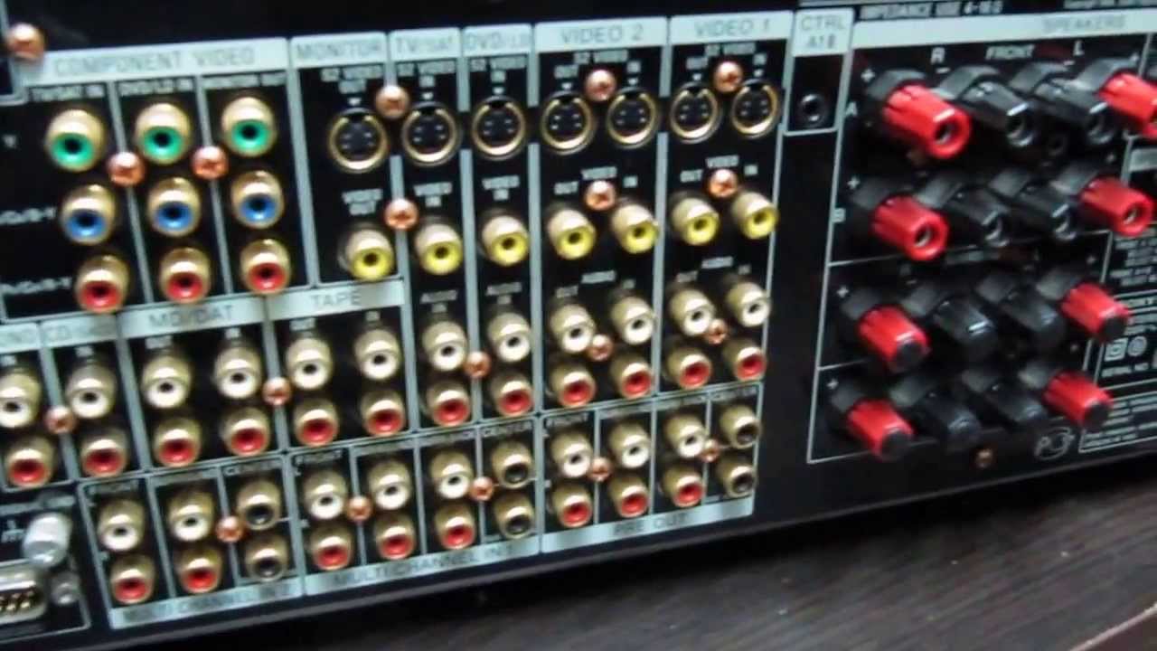 Film z prezentacji amplitunera Sony VA 333ES