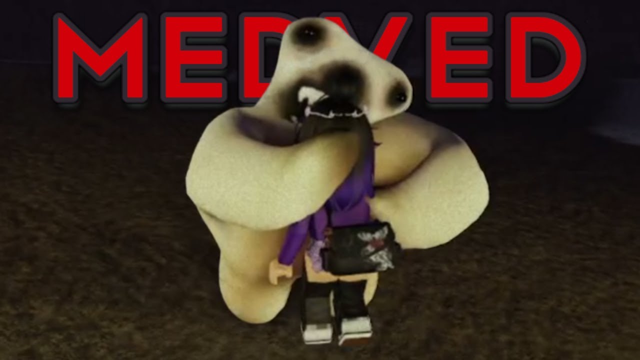 BECOMING A MUTATED BEAR AND EATING PEOPLE | Roblox MEDVED