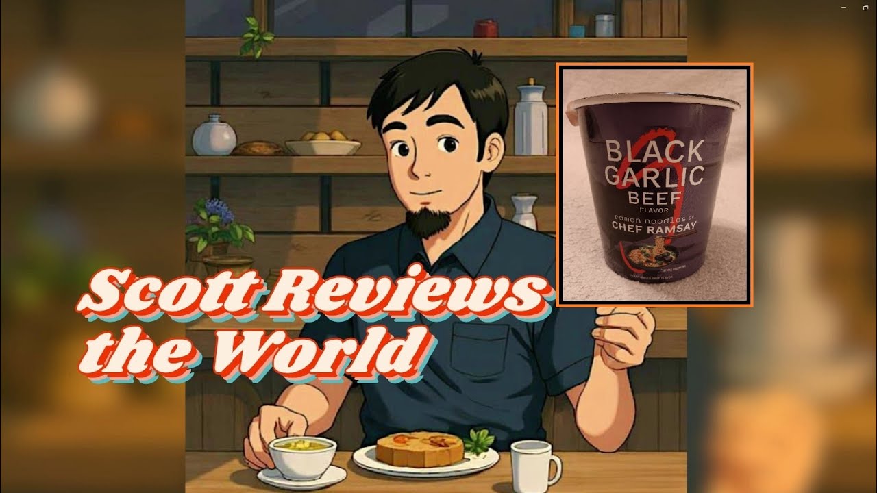 Review #5 Gordon Ramsay Black Garlic Beef Ramen