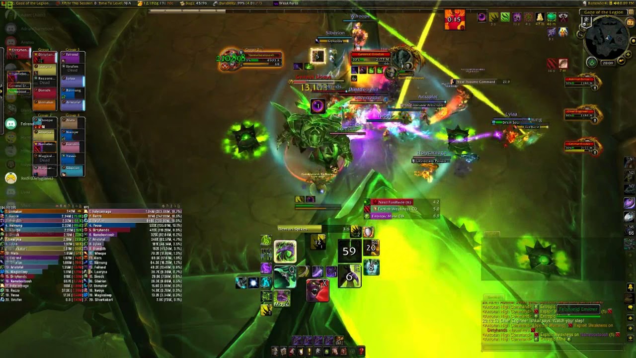 Symbiosis-Draenor VS Heroic Antoran High Command